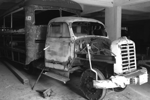 Borgward LT4 vor der Restauration